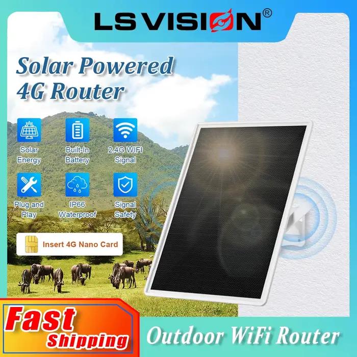LS VISION – routeur solaire 4G