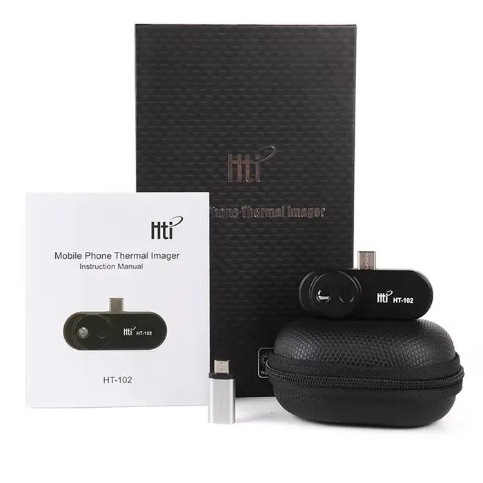 Caméra thermique HT-102 pour Android, caméra visuelle 640X480, imageur thermique infrarouge résoluti