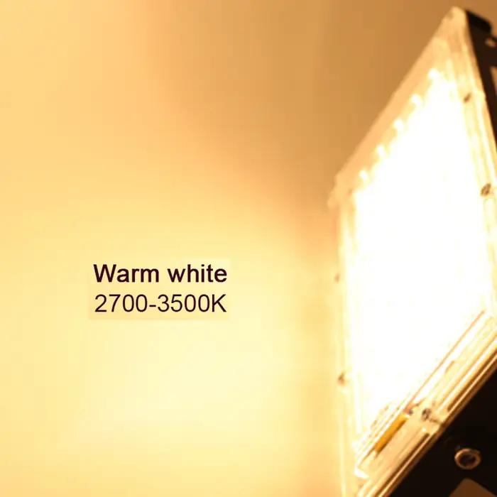 Projecteur LED étanche 220V avec flux lumineux élevé pour éclairage d'entrée et jardin occasions spéciales