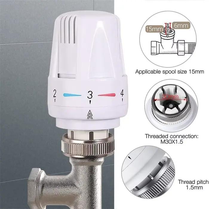 Vannes de contrôle de température pneumatiques thermostatiques