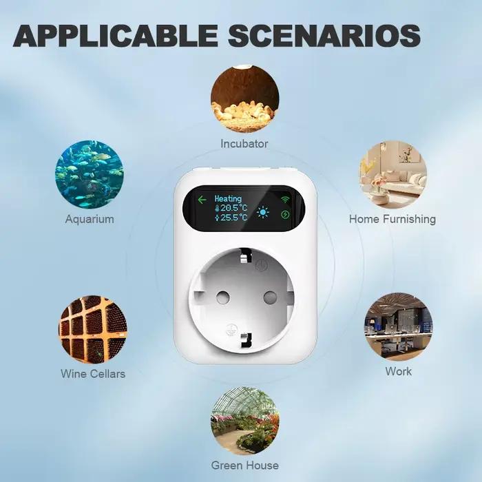 Prise de Thermostat WiFi Tuya