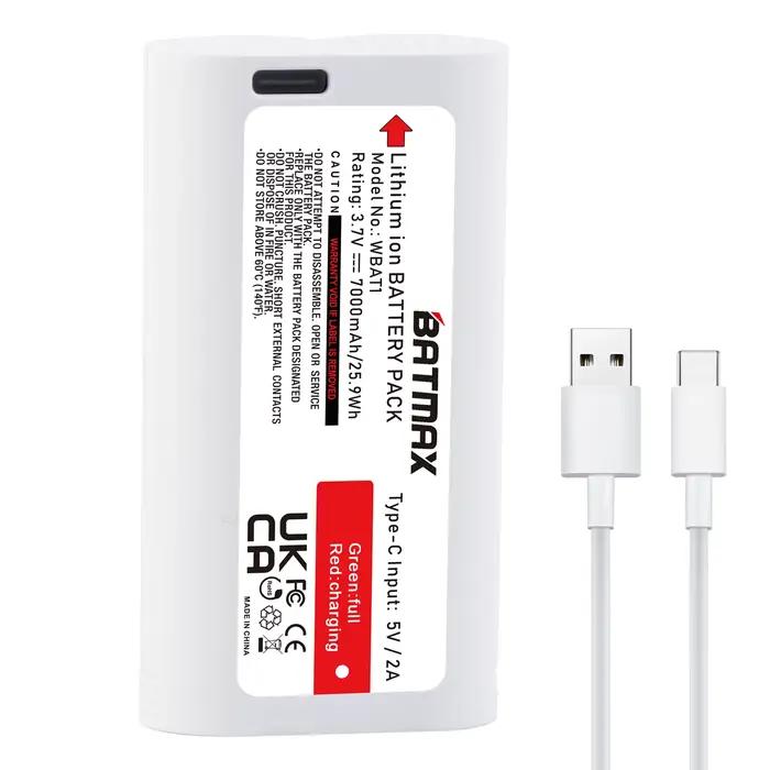Batterie de chargement Batmax USB-C pour caméra Cam Pro et Duo Cam Doorbell WYZE Cam Pro