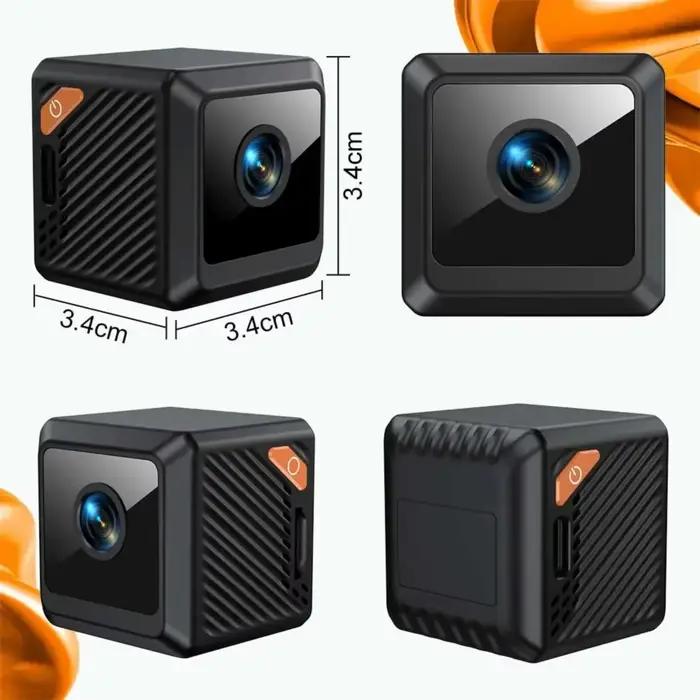 W02 1080P mini protection de sécurité maison vision nocturne surveillance camping en plein air WIFI sous-miniature