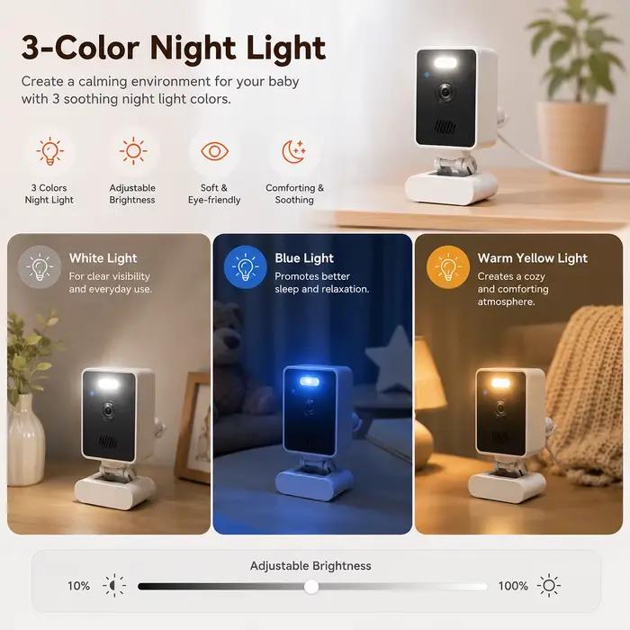 Babyphone intelligent avec caméra vidéo 2