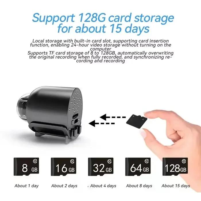 Caméra sans fil Lenovo 4K pour surveillance de sécurité avec vision nocturne et détection de mouvement pour maison intelligente et sécurité domestique