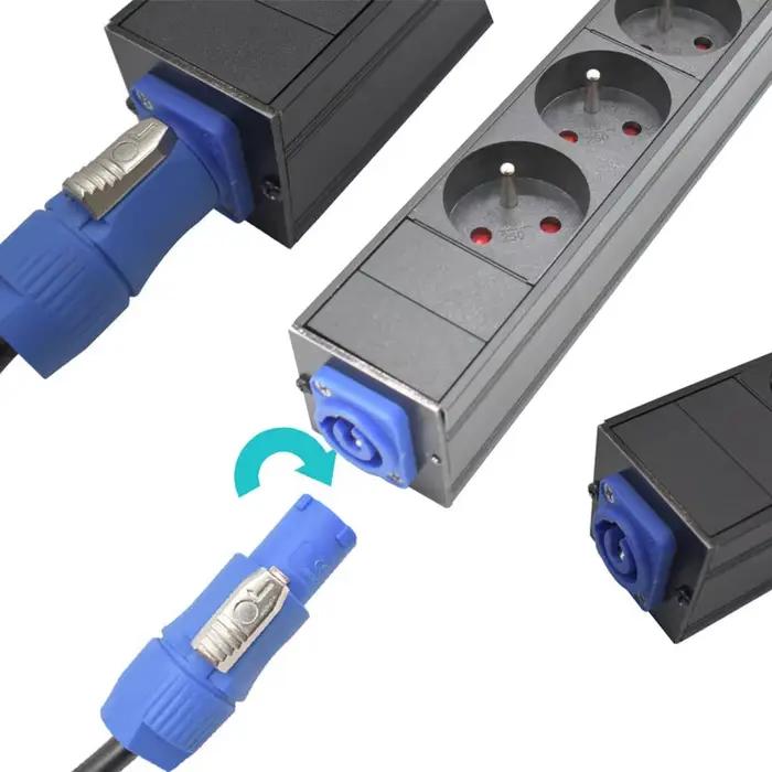 Boîtier de distribution électrique intelligent pour rack de serveur