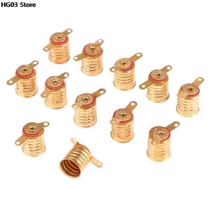 Ampoule de base de lampes en cuivre à vis