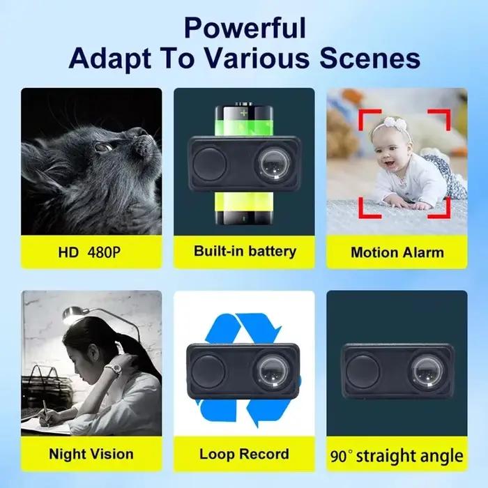 Nouvelle caméra de sécurité WiFi 4K sans fil