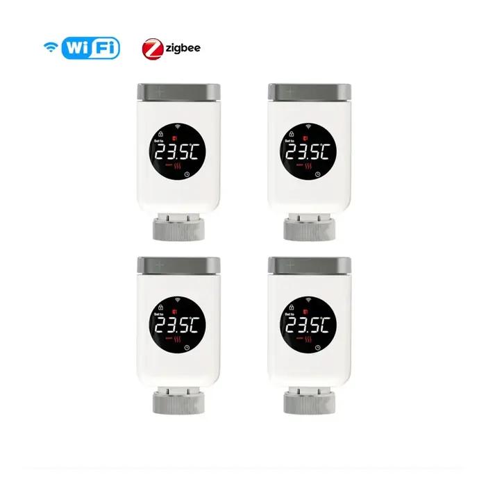 MOES – vanne de radiateur thermostatique intelligente Wifi/Zigbee