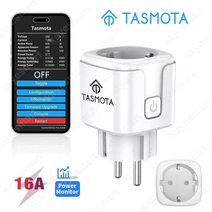 Prise intelligente Tasmota préprogrammée avec firmware TASMOTA
