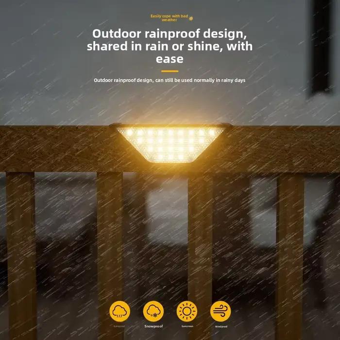Lampes solaires d'extérieur pour escaliers