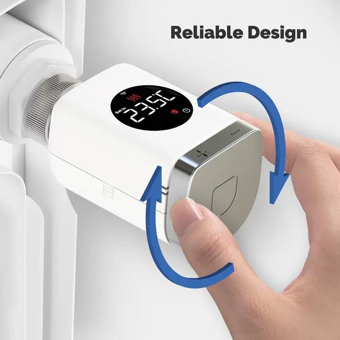 MOES Tuya – vanne de radiateur thermostatique intelligente Wifi/ZigBee