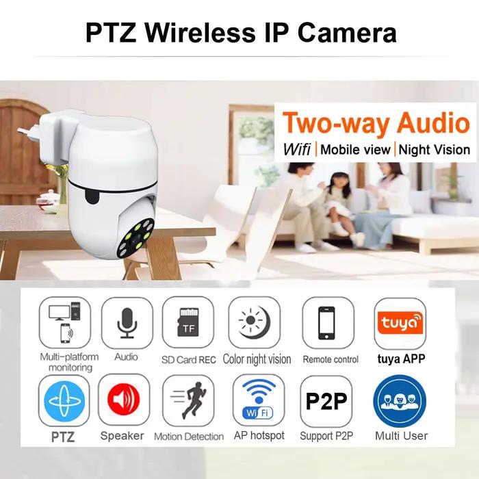 Caméra de surveillance HD PTZ IP WiFi Cloud Cloud HD