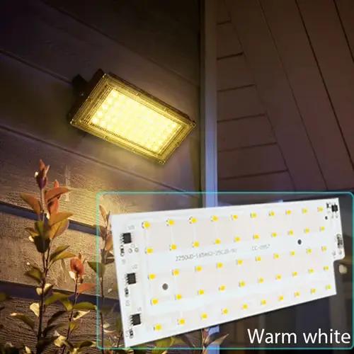 50W puce LED AC 220V LED projecteur SMD 2835 lampe à LED perles