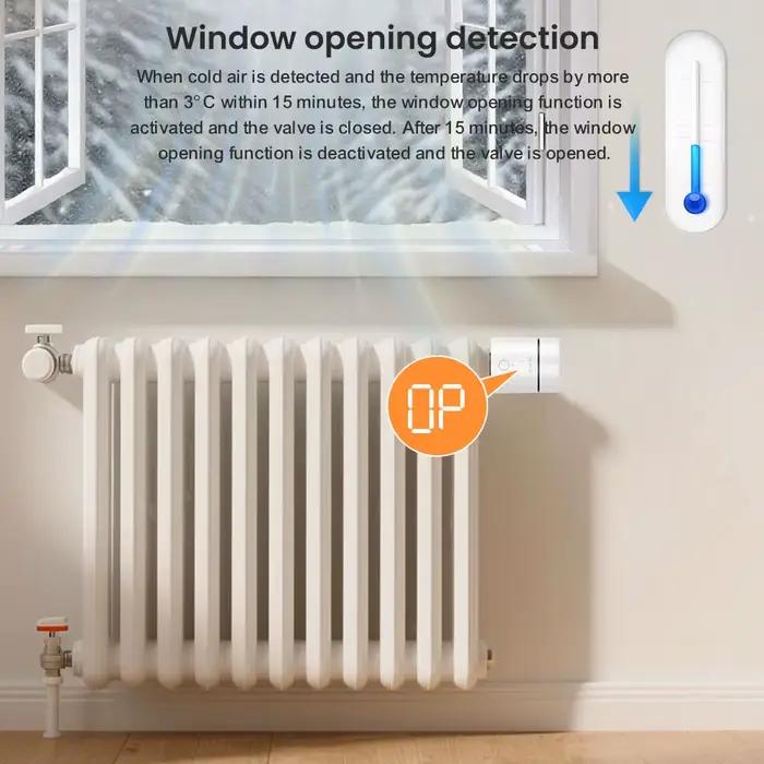 AVATTO ZigBee 3.0 vanne de radiateur de Thermostat