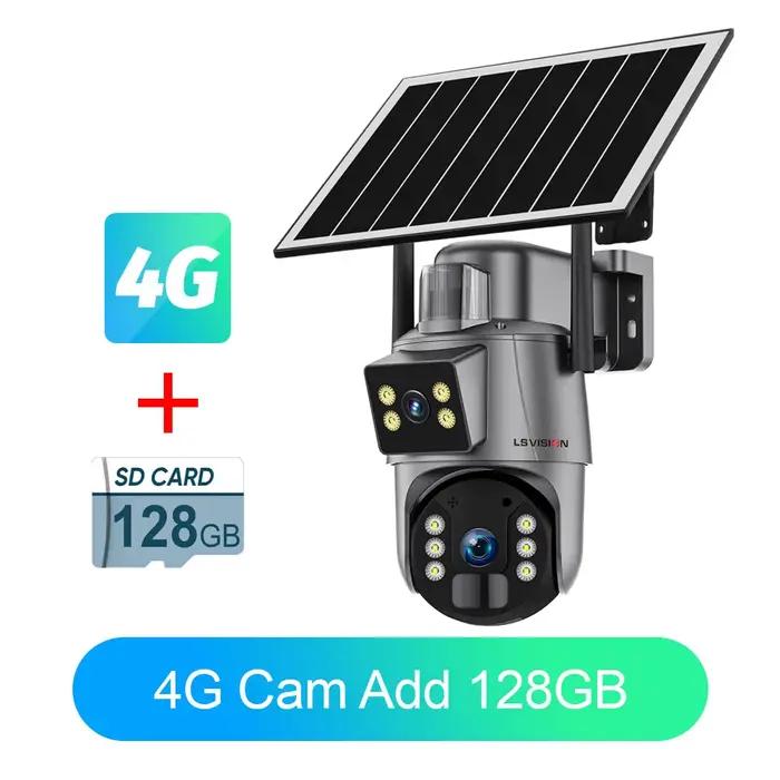 LS cigUBOX-Caméra de surveillance solaire 4G