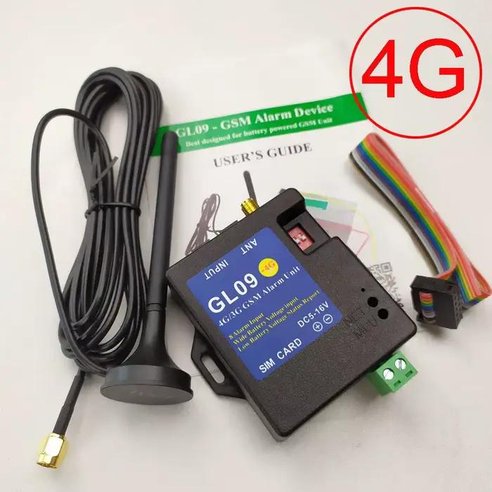 Système d'alarme GSM 2G 3G 4G GL09 8 canaux