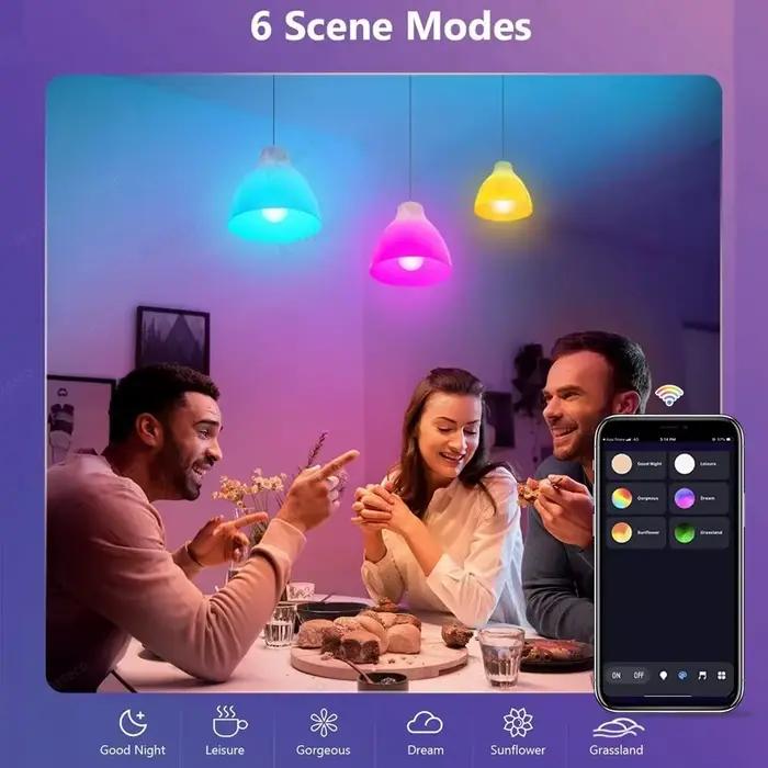 Ampoule LED intelligente Bluetooth Tuya