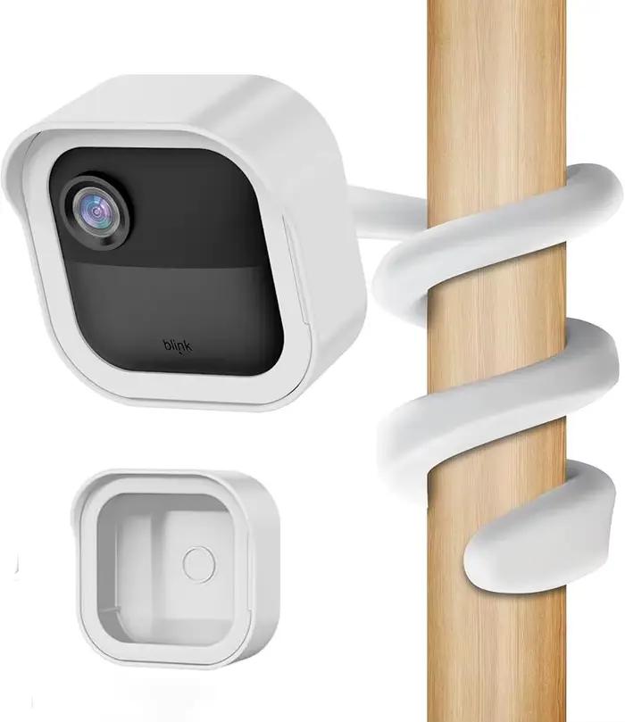 Support flexible à fixation rotative pour caméra Blink Outdoor 4 3e génération 2K+ avec boîtier de protection résistant