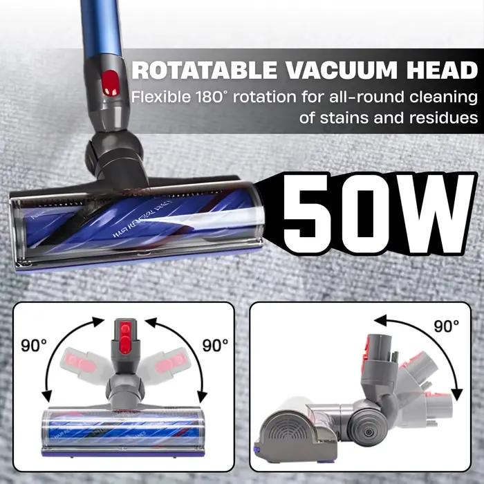 Pour Dyson V7 V8 V10 V11 V15 aspirateur Anti Entangleme tête de nettoyage à entraînement Direct