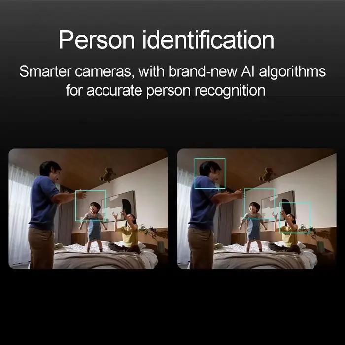 Caméra Intelligente Xiaomi 4 Édition Zoom 9X Double Caméra 8MP 5MP Grande Ouverture f1.6 4K Surveillance IA Humanoïde Animal Compagnie Occasions Spéciales Sécurité Maison Bureau Propriété