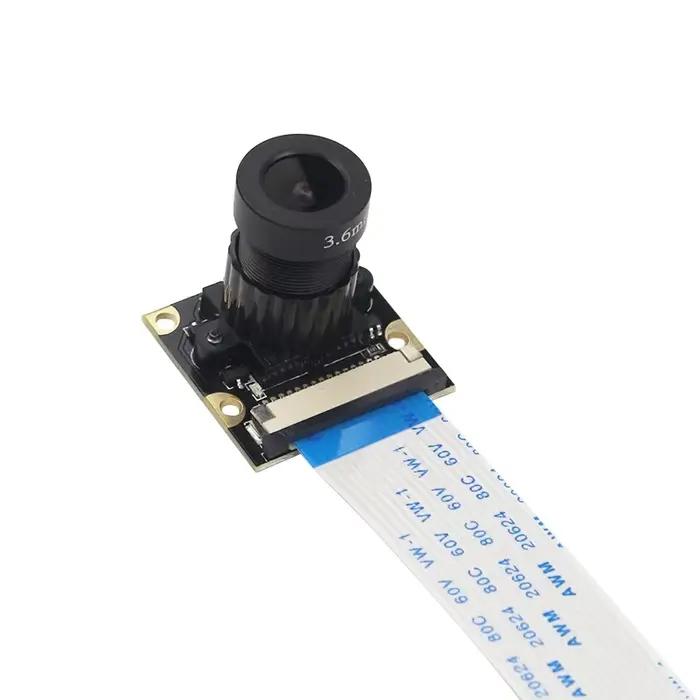 Caméra OV5647 5MP 70 degrés vision nocturne 1080P avec IR-CUT pour Raspberry Pi 4B 3B+ 3B