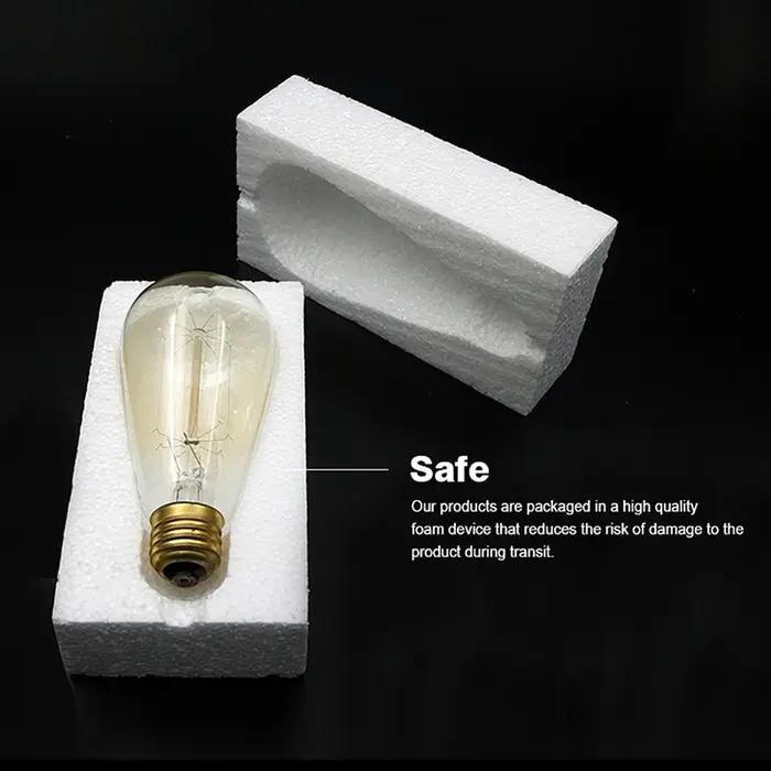 Ampoule rétro Edison à intensité variable E27 40W 110V 220V Ampoule rétro lampe incandescente Filame