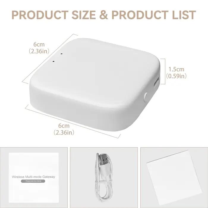 Panneau de contrôle intelligent Tuya Multi-Mode Gateway Hub pour la maison intelligente