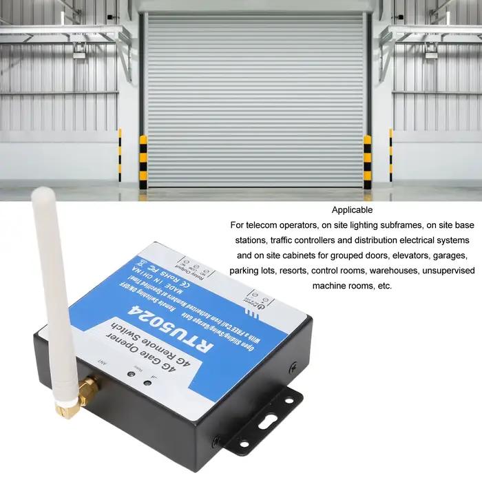 Ouvre-porte RTU5024 4G SMS alarme intelligente ouvre-porte avec reconnaissance d'identification télécommande WiFi vert armée pour maison sécurité confort occasionnels