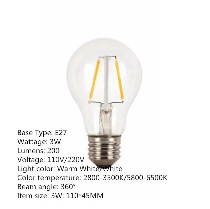 Ampoule Led E27 3W 6W 9W 12W 15W 18W