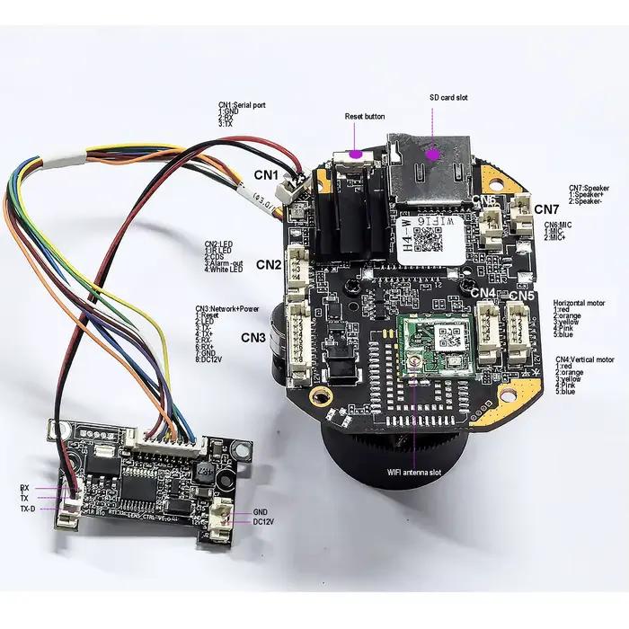 Module de caméra IP de surveillance HiEasy Wifi 30X ZOOM 4MP 25fps avec protocole Hikvision