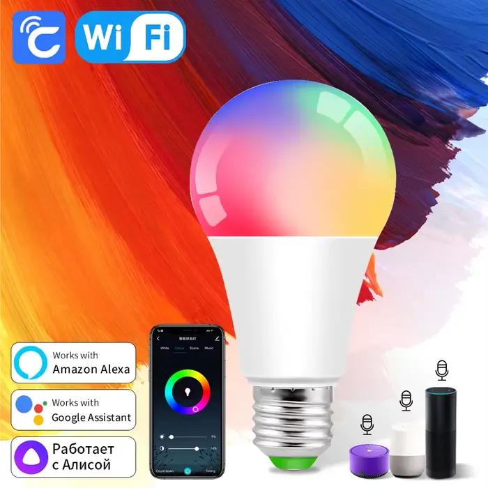 Cozylife WiFi ampoule intelligente E27 Led lumières ampoules RGB CW WW lampe