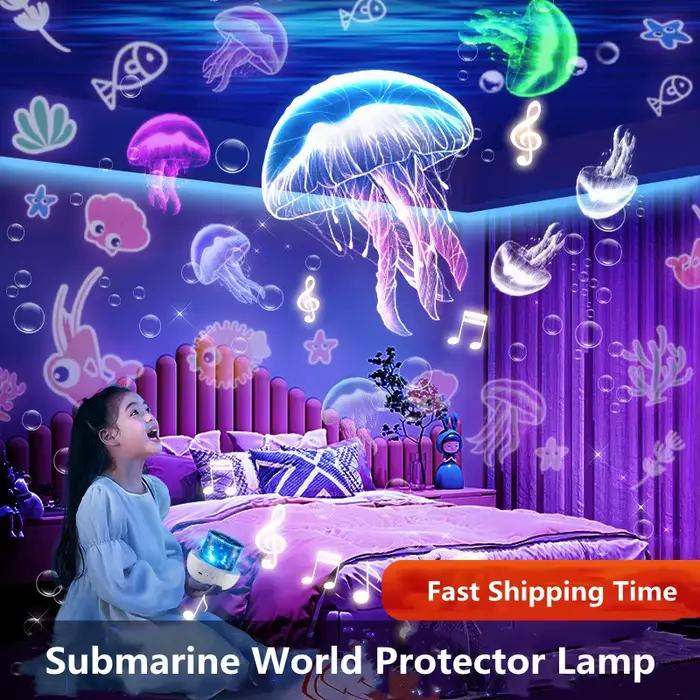 Projecteur étoilé veilleuse rotative ciel lune lampe galaxie lampe maison chambre décoration Starlig