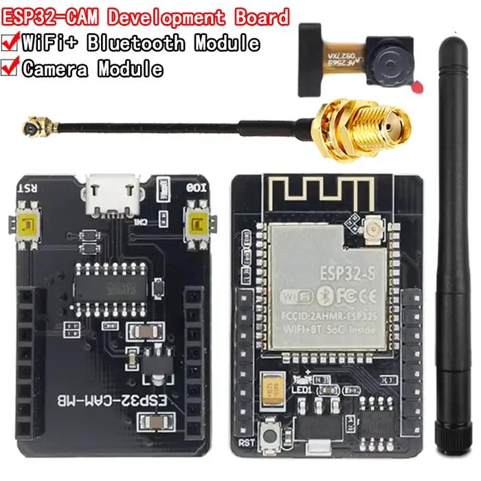 Module ESP32-CAM de capture d'écran avec Wi-Fi Bluetooth et caméra OV2640 pour Arduino STM occasions spéciales développement maison intelligente