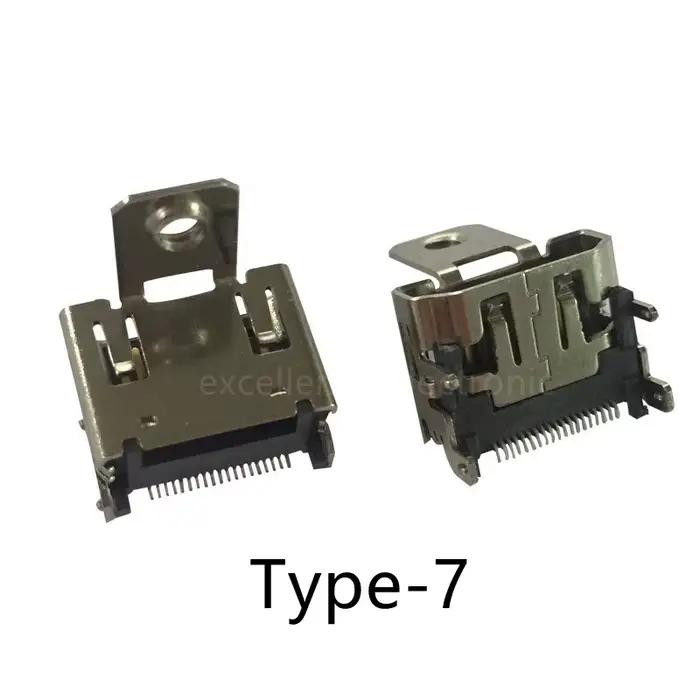 Connecteur d'interface HDMI HD SMD 19 broches 19P