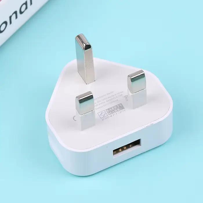 Adaptateur de chargeur mural universel à 3 broches