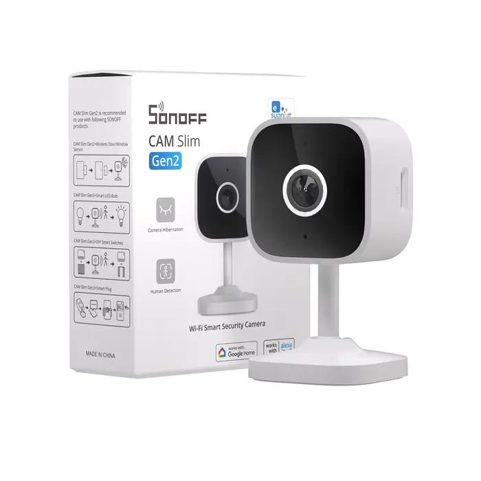 SONOFF CAM Slim Gen2 caméra de sécurité à domicile intelligente 1080P détection de mouvement humain