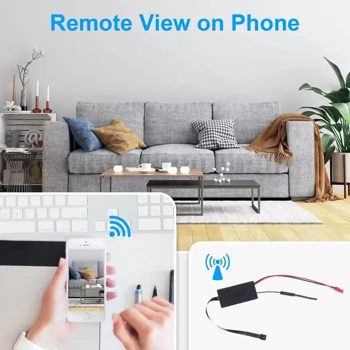 HD 1080P bricolage Portable 4K WiFi IP Mini caméra détection de mouvement vue à distance P2P sans fil Micro caméscope enregistrement en boucle