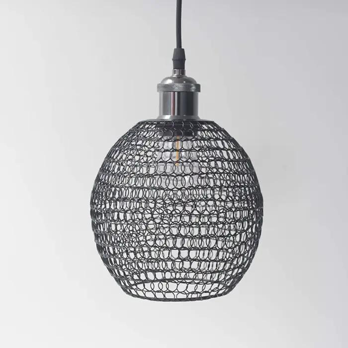 Abat-jour en métal pour bar salon cuisine lampe de table d'hôtel couvercle de plafonnier luminaires garde-lampe farmhouse vintage contemporain