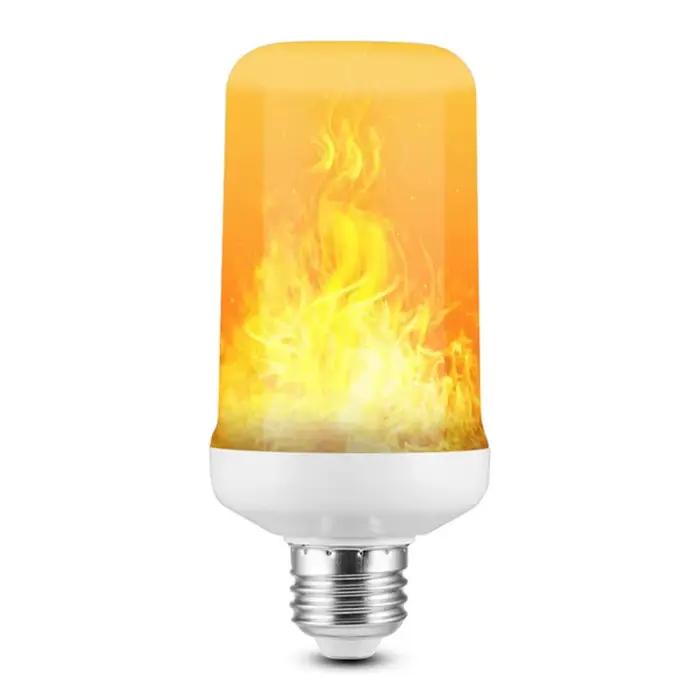 Ampoule décorative à effet de flamme 12W AC110V 220V LED lumière