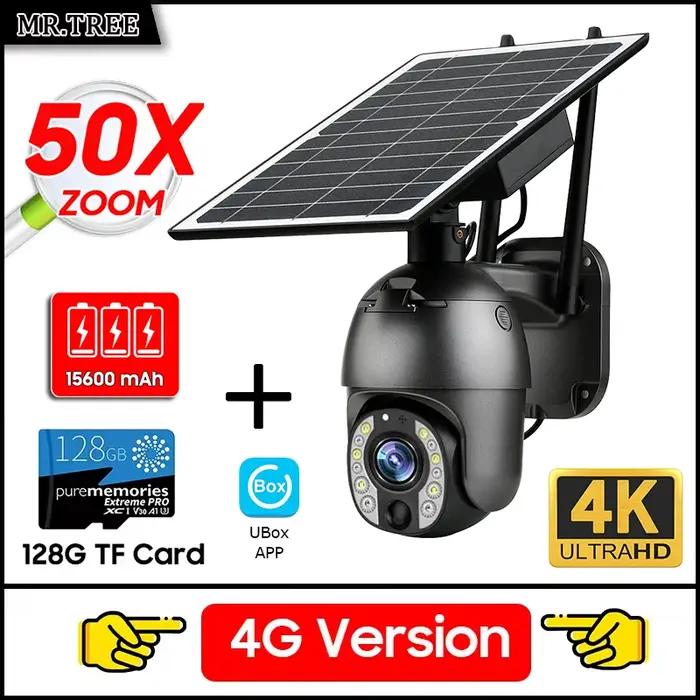 Caméra solaire domestique 4K