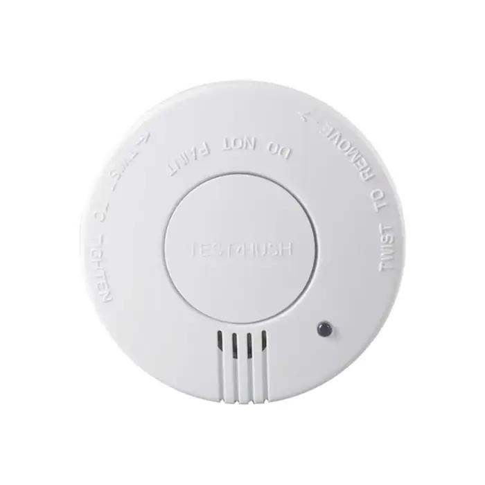 Détecteur de fumée 9V, batterie remplaçable, alarme de fumée et d'incendie, capteur de fumée, bip de