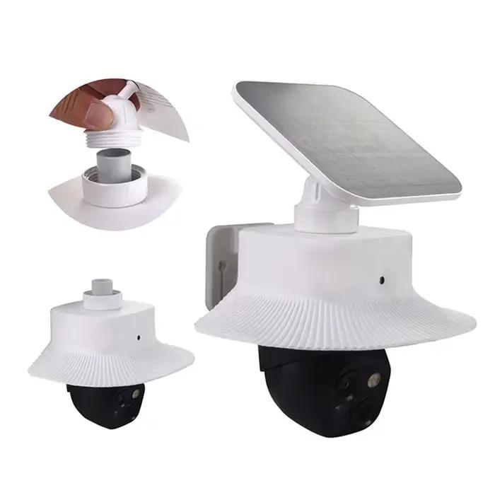 Couverture résistante aux intempéries pour caméra solaire contre la pluie, housse de Protection en plastique blanc pour caméra de sécurité, Protection de caméra pour Eufy S340