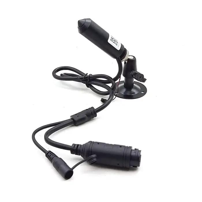Caméra IP Miniature Cylindrique POE P2P Onvif 1080P 8MP 5MP 3MP avec Audio pour l'Industrie - Vente Directe Usine