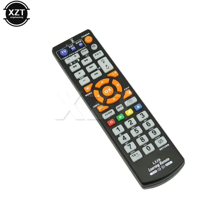 Télécommande universelle intelligente IR L336 avec fonction d'apprentissage pour TV CBL DVD SAT STB