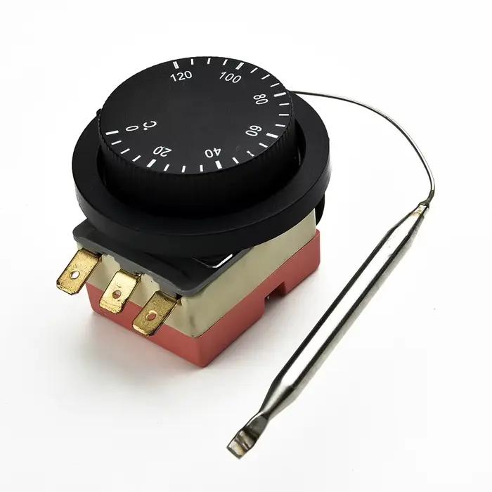Radiateur de commutateur de thermostat de ventilateur électrique 0 ℃ À 120 ℃ Sonde de contrôle d