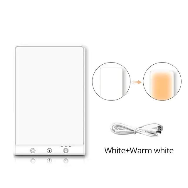 Lampe de luminothérapie 10000 Lux LED pour bien-être hivernal avec technologie de gradation pour améliorer l'humeur et le bien-être mental