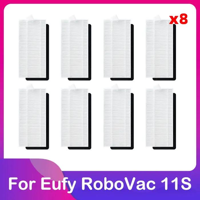 Compatible avec Eufy Robovac 11S Plus 35C 30 30C 15C 12 25C Aspirateur Robotique Rouleau Principal Brosse Latérale Pré-F