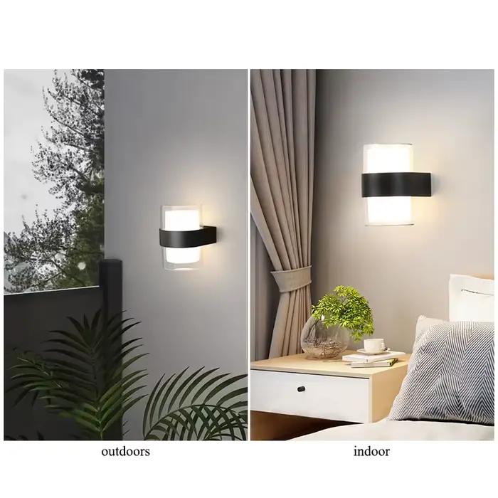Applique Murale LED 10W, Éclairage d'Nik, Luminaire Décoratif d'Extérieur, Idéal pour un Jardin, des