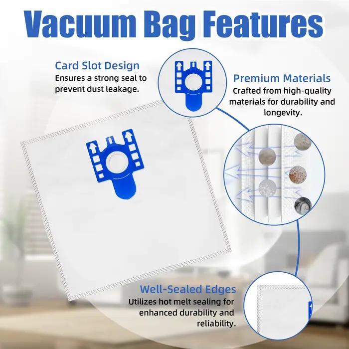 6 + 4 haute qualité pour Miele FJM sac à poussière pour MIELE FJM GN Type aspirateur Hoover sacs à p
